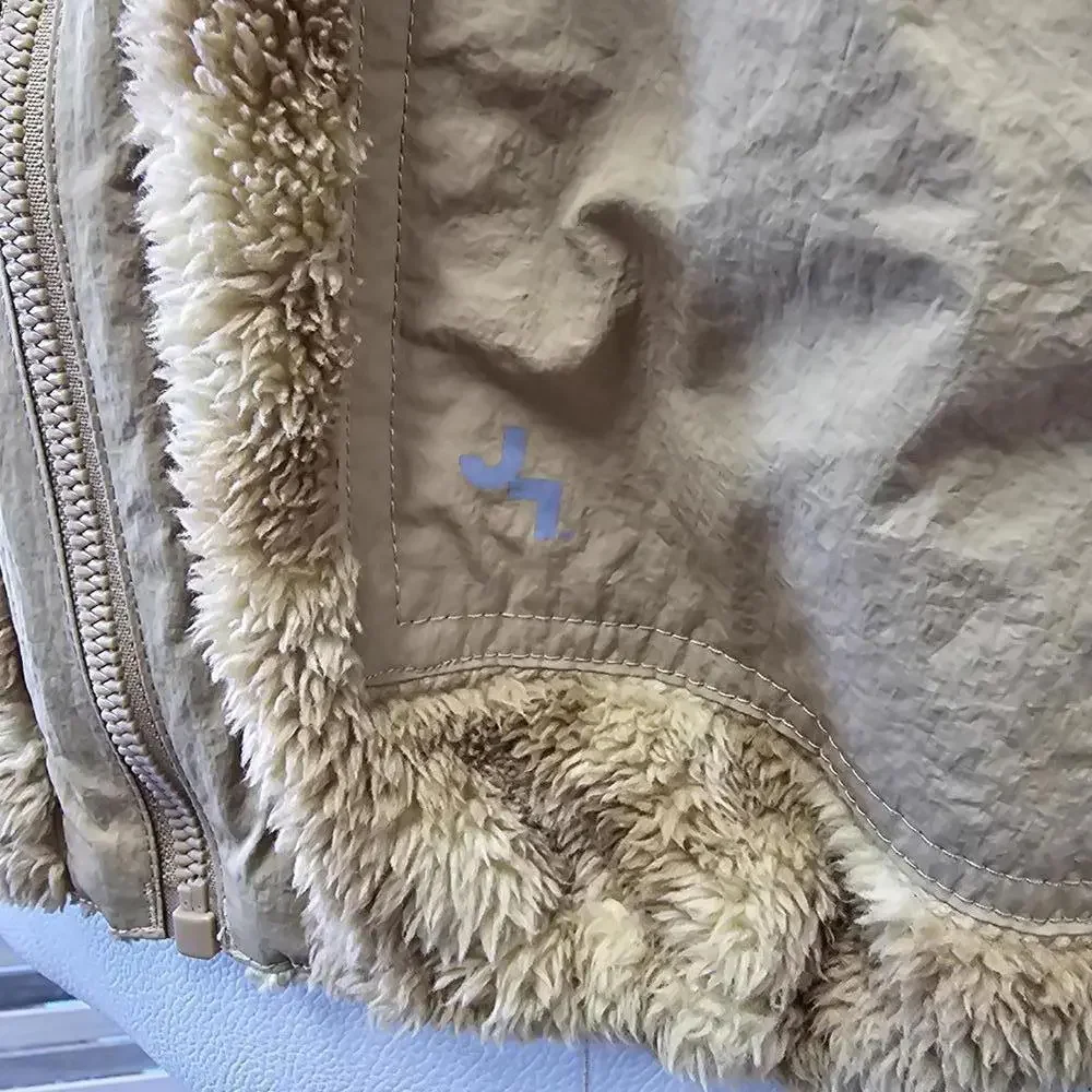 Women's Printed High Pile Fleece Jacket | JoyLab | X Small - Picture 3 of 12